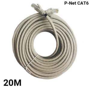 کابل شبکه 20 متری CAT6 پی نت