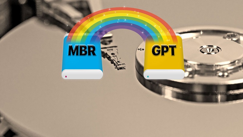 آموزش 2 روش تبدیل MBR به GPT در ویندوز بدون از بین رفتن اطلاعات