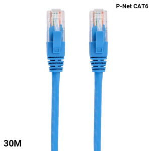 کابل شبکه 30 متری CAT6 پی نت پک نایلونی
