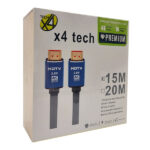 کابل 15 متری HDMI ایکس‌فورتک پک مقوایی