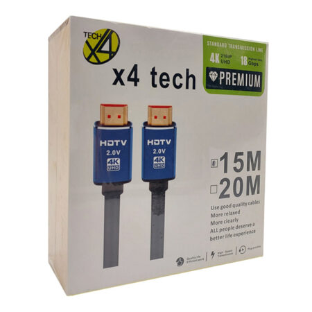 کابل 15 متری HDMI ایکس‌فورتک پک مقوایی