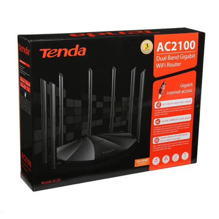 روتر بی‌سیم دوبانده AC2100 تندا مدل AC23