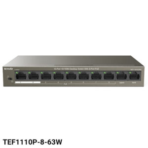 سوئیچ 10 پورت تندا TEF1110P-8-63W
