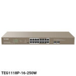 سوئیچ 16 پورت تندا TEG1118P-16-250W