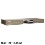 سوئیچ 16 پورت تندا TEG1118P-16-250W