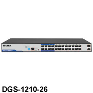 سوئیچ 26 پورت گیگابیتی دی-لینک DGS-F1210-26PS-E