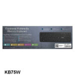 کیبورد بی‌سیم کینگ استار KB75W